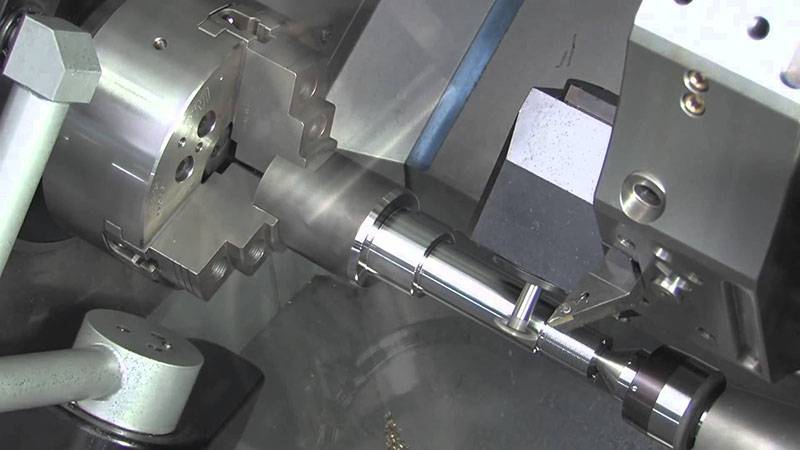 Processing of parts by CNC lathing